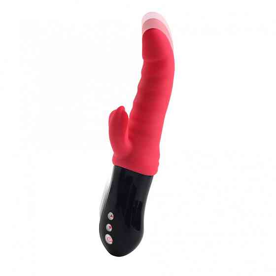 Вибратор-кролик Chisa Didi Turbo Thruster с поступательными движениями, красный Sex Aura Киев