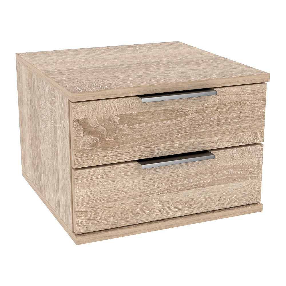 Тумба навісна приліжкова Крістал, Дуб Сонома, 400/400/290 Львів - фото 1