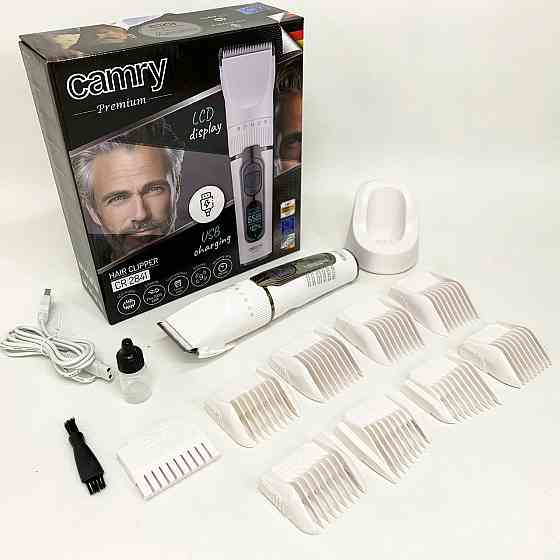 Беспроводной аккумуляторный триммер для стрижки волос Camry, Электрическая машинка для стрижки мощная PW-95 Львов