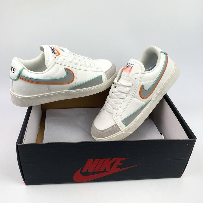 Кросівки Nike Бежеві Чоловічі Білі Форси Шкіряні Кеди Найк (розміри: 40,41,42,43,44) - 203 Дніпро - фото 9