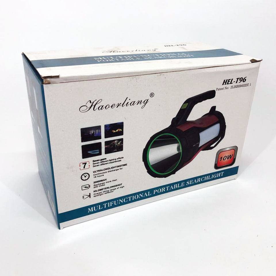 Багатофункціональний led ліхтар T96-LED-COB, Акумуляторний ліхтар повербанк, QX-654 Кемпінговий світильник Київ - фото 2