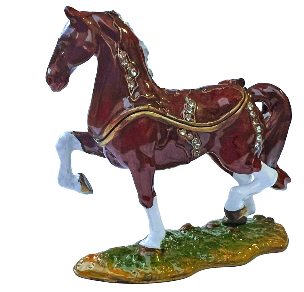 Скринька під фаберже Кінь Київ - фото 1