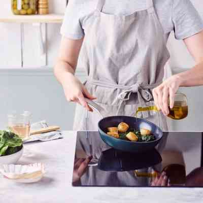 Сковорода GreenPan Evolution, 20 см з керамічним покриттям, темно-зелена (CC006389-001) Вінниця