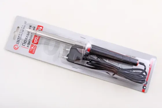 Паяльник контактний 220В, 100 Вт Intertool Вінниця