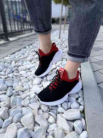 Violeta Кроссовки женские Violeta черные текстиль + сетка размер 37 (2475) Коломыя