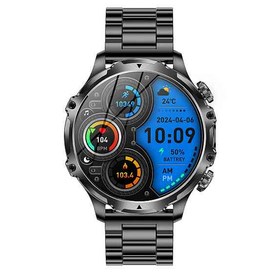 Розумний смарт-годинник Smart Turbo Power Steel (2 ремінці) Київ