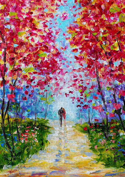 Пазл Романтика весняних квітів - Spring Blooms Romance (Enjoy-1434) Киев - изображение 5