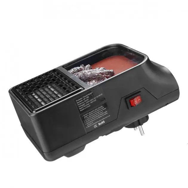 Обігрівач з вентилятором 2 квт Flame Heater 1000 Вт, Вітродуйка обігрівач, Тепловентилятор електричний DE-59 Львів - фото 13