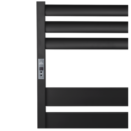 Електрична рушникосушка Laris Зебра Лавина ЧКЧ 13 500Х1200 Е чорний Київ - фото 5