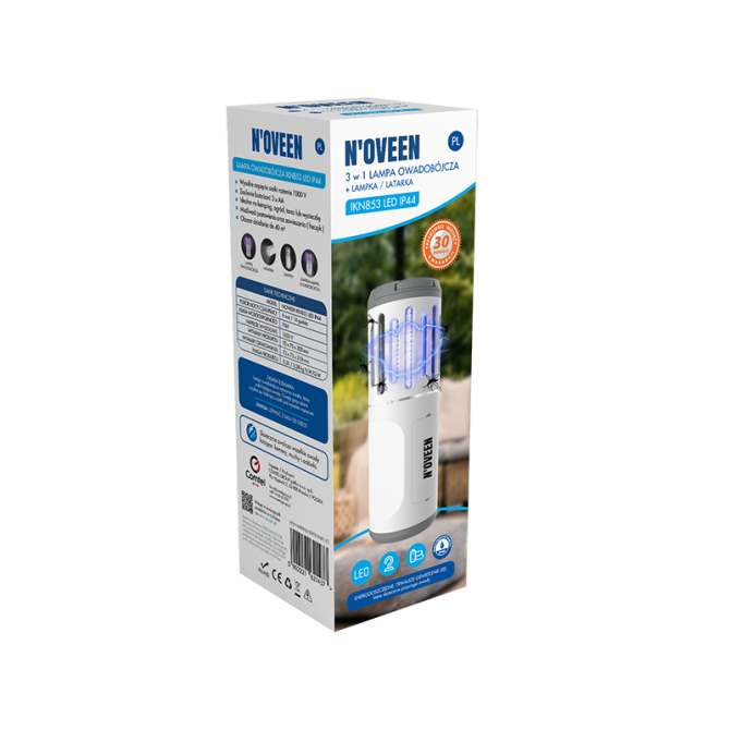Портативний ліхтар від комах Noveen IKN853 LED IP44 Дніпро - фото 9