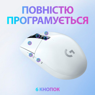 Мишка Logitech G305 Lightspeed White (910-005291) Вінниця - фото 8