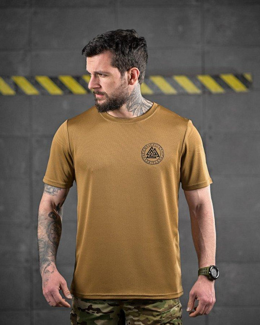 Тактична потовідвідна футболка ODIN ДЛ6584 Одеса - фото 4