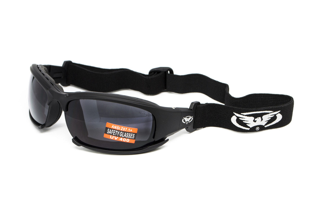 Окуляри захисні з ущільнювачем Global Vision Assault (gray) Anti-Fog, сірі Запорожье - изображение 2