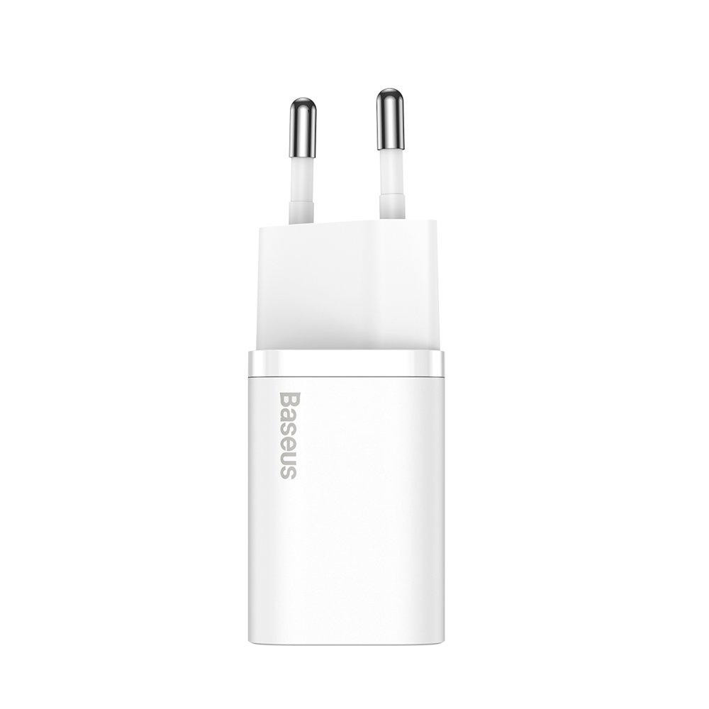 Мережевий зарядний пристрій Baseus Super Si Quick Charger 1C 25W EU, колір білий CCSP020102 Одеса - фото 3