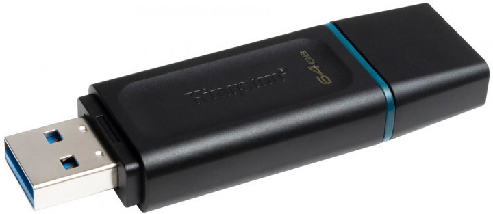 Flash Drives Kingston DataTraveler Exodia 64GB USB 3.2 (DTX/64GB) Black/Teal (6622892) Київ - фото 4