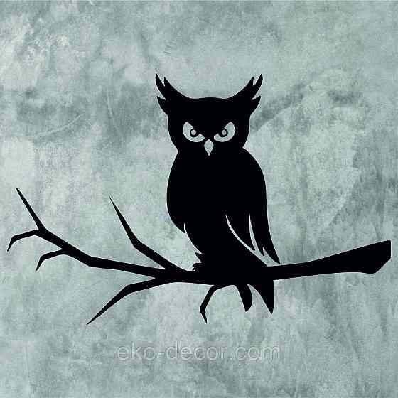 Декоративное настенное Панно «Сова», Декор на стену Киев