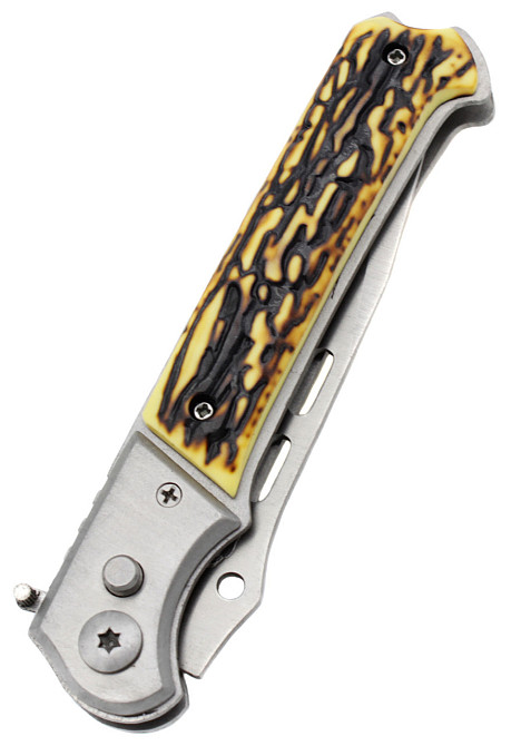 Ніж викидний 405-1, кістка, 22,5 см Дніпро - фото 3