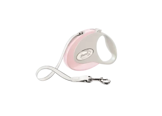 Рулетка-повідець Flexi Style S стрічка 3м/12кг (рожевий) Вінниця