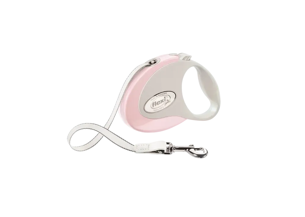 Рулетка-повідець Flexi Style S стрічка 3м/12кг (рожевий) Вінниця - фото 1