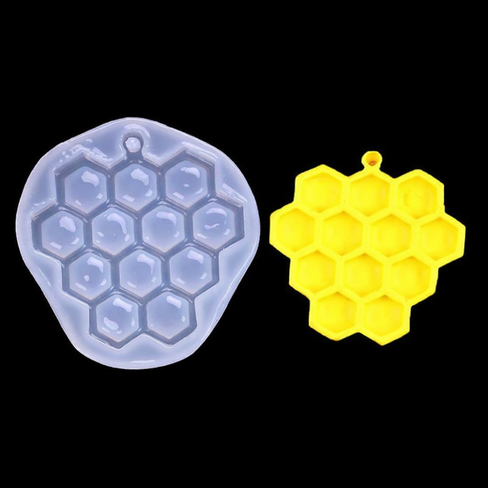 Молд силиконовый Соты 55 на 53 мм серый Киев - изображение 7