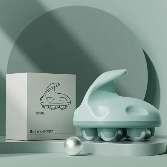 Роликовый-антицеллюлитный массажер Body Shape 7 шт массажных роликов Коломыя