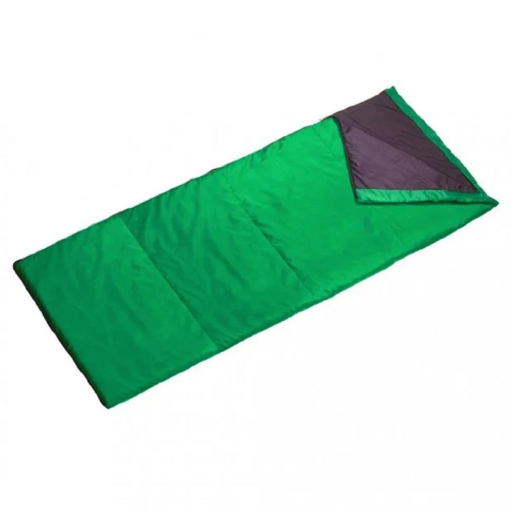Спальный мешок одеяло light зеленый 150г/м2, 190х75см, t от +5 до +25 Киев - изображение 1