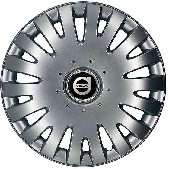 Автомобільні модельні ковпаки R15 Volvo 306 4шт, SJS, сріблясті Київ