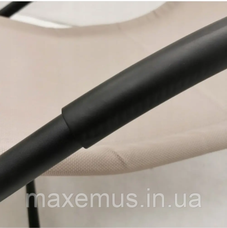 Шезлонг-качалка BG01 Relax садовый лежак для отдыха коричневый Мостиска