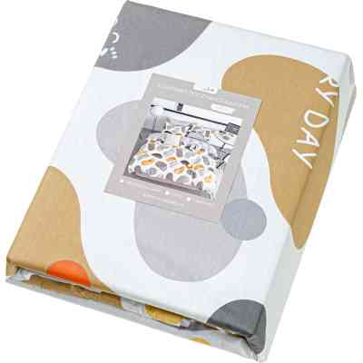 Постільна білизна Home Line Недільний ранок Сатин Твіл євро (183034) Вінниця