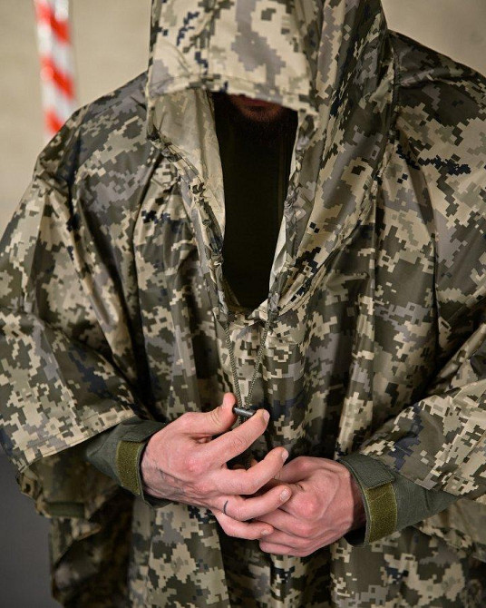 Пончо-дощовик піксель ПП7694 Одеса - фото 2