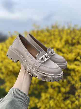 M.KRAFT Туфлі жіночі M.KRAFT T-21 латте (весна-осінь, шкіра натуральна) (5022) Коломыя