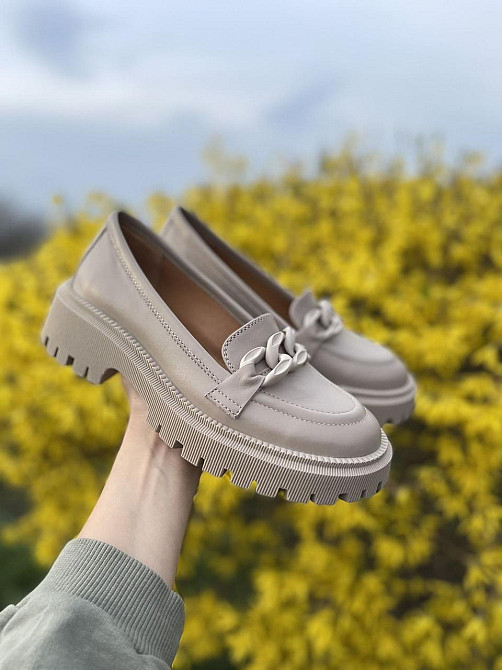 M.KRAFT Туфлі жіночі M.KRAFT T-21 латте (весна-осінь, шкіра натуральна) (5022) Коломыя - изображение 1