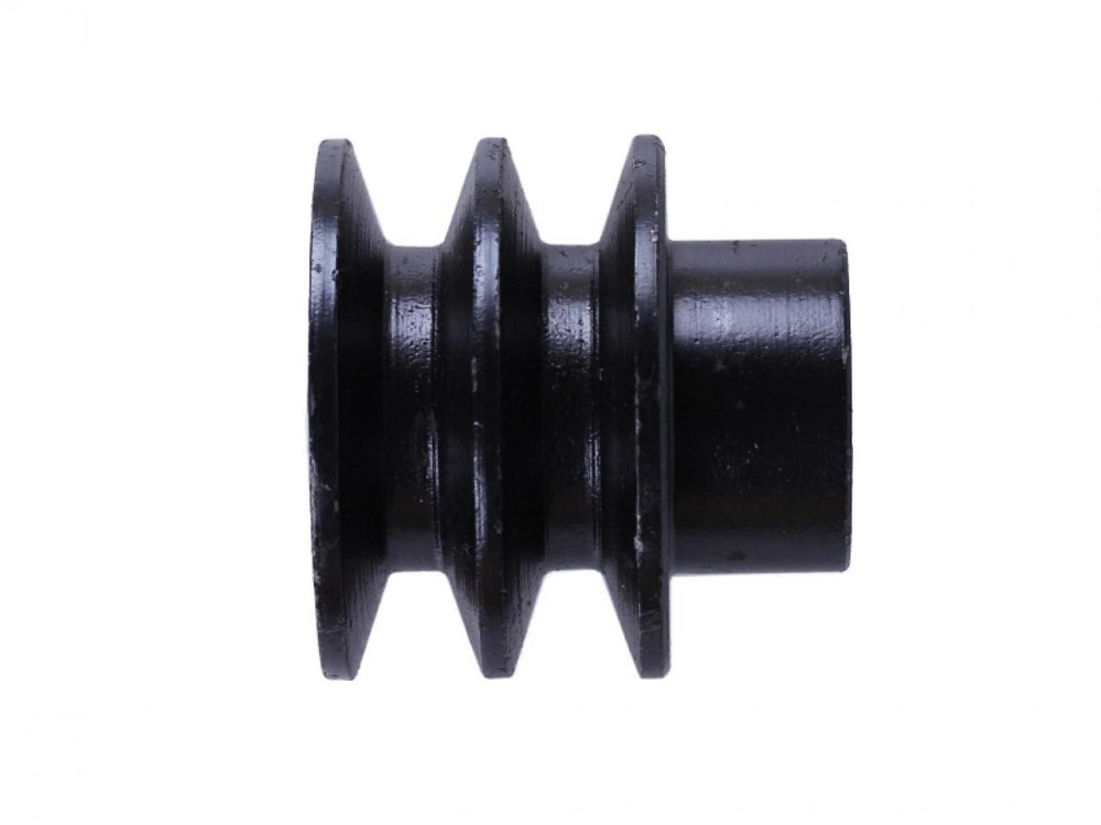 Шкив ремня ведомый 2-х ручейковый мотоблок 168F/170F (6,5/7Hp) (19mm) -2 Мукачево - изображение 1