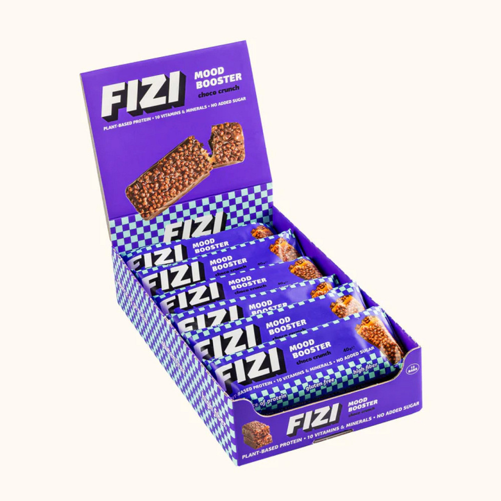 Fizi Mood Booster - 12x40g Choco Crunch Київ - фото 1
