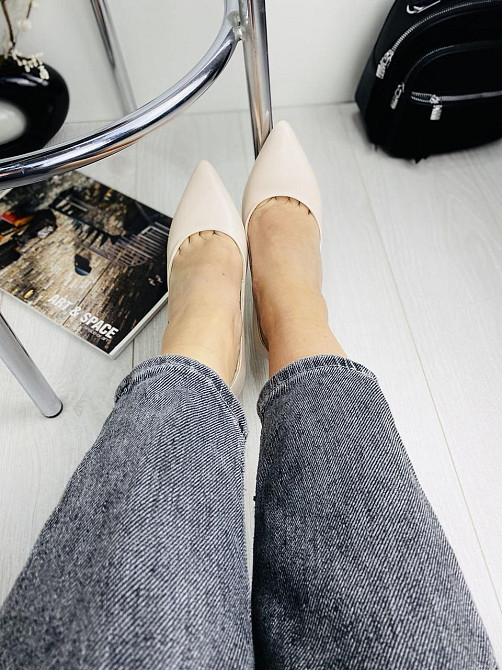 Nivelle Туфлі жіночі NIVELLE бежеві натуральна шкіра каблук 10см 40р (1826/91-9535) Коломия - фото 2