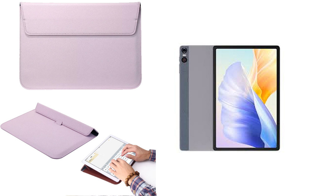 Чохол-конверт VitoCase для Cubot Tab 50, з функцією підставки для планшета Фіолетовий Київ - фото 1