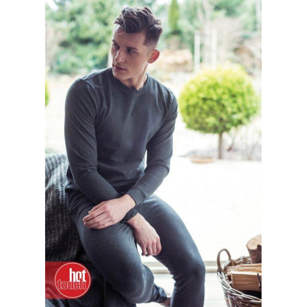 Мужская термокофта Key MVD 155 CZ Hot Touch XXL, Темно-серый Киев - изображение 1