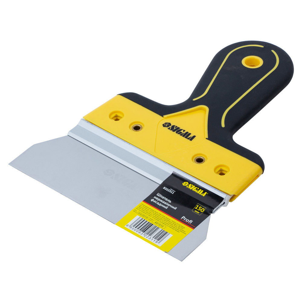 Sigma Шпатель нержавеющий фасадный Profi 150мм SIGMA (8322311) Киев - изображение 1