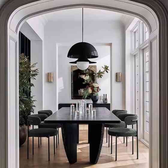 Стілець Бруно тканина сіра Днепр