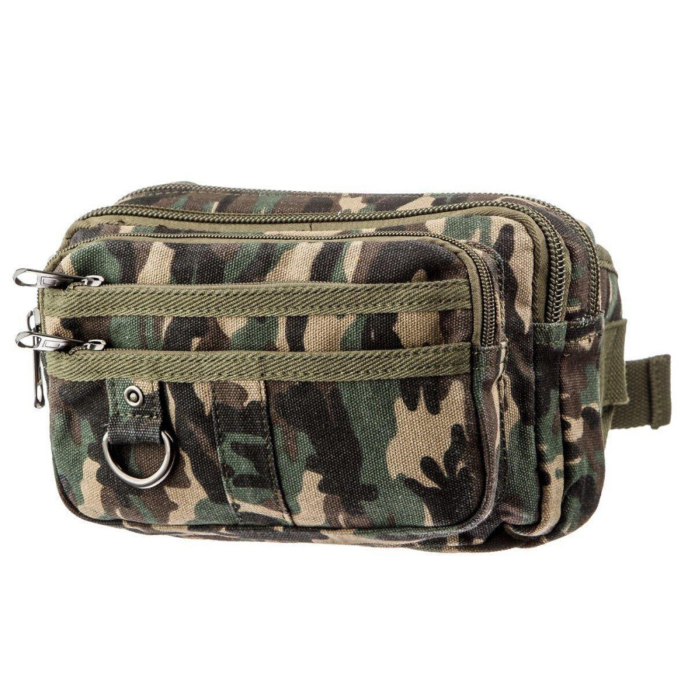 Бананка текстильна на пояс Vintage 20157 Мілітарі Київ - фото 1