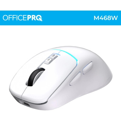 Мишка OfficePro M468W Wireless/Bluetooth White (M468W) Вінниця - фото 10