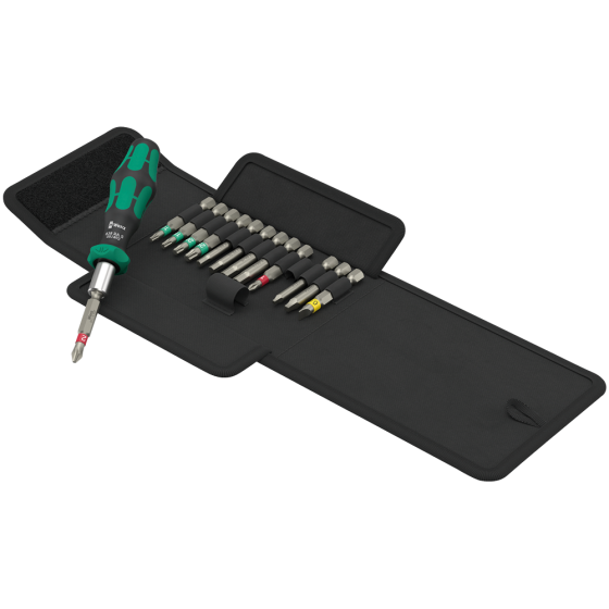 Трещеточная отвертка-битодержатель 1/4