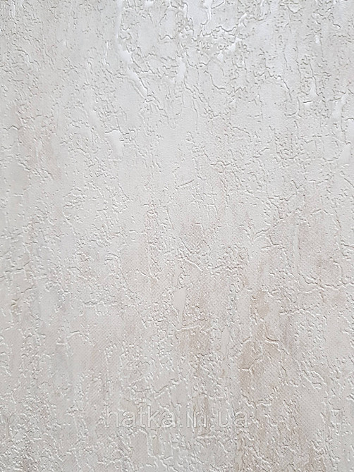 Шпалери вінілові на флізеліні гарячого тиснення DU&KA 1.06х10 вензель основа під штукатурку сірі коричневі Київ - фото 3