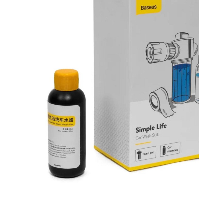 Набор для мытья авто Baseus Simple Life Car Wash Suit TZCRXC-01 Николаев - изображение 5