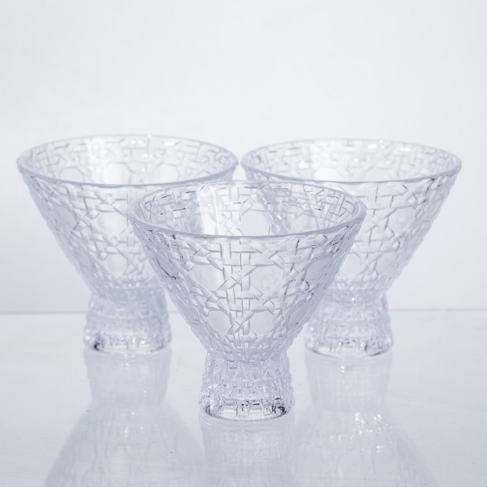 Набор креманок на ножке 6 шт креманки стеклянные п 200 мл 64486-21 Киев - изображение 3