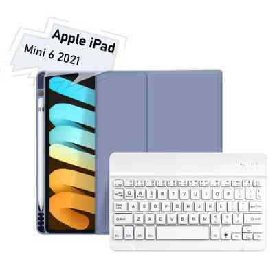 Чехол для планшета BeCover with keyboard Apple iPad Mini 6 2021 Purple (712991) Винница