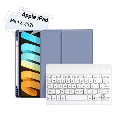 Чехол для планшета BeCover with keyboard Apple iPad Mini 6 2021 Purple (712991) Винница - изображение 1
