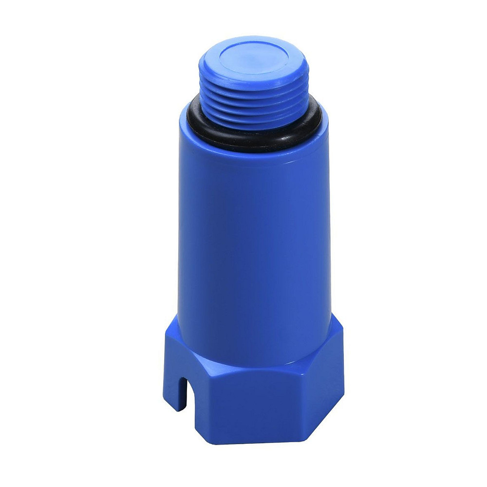 Заглушка  Vsplast PPR 1/2 ″ довга(синя)1028 Луцьк - фото 1