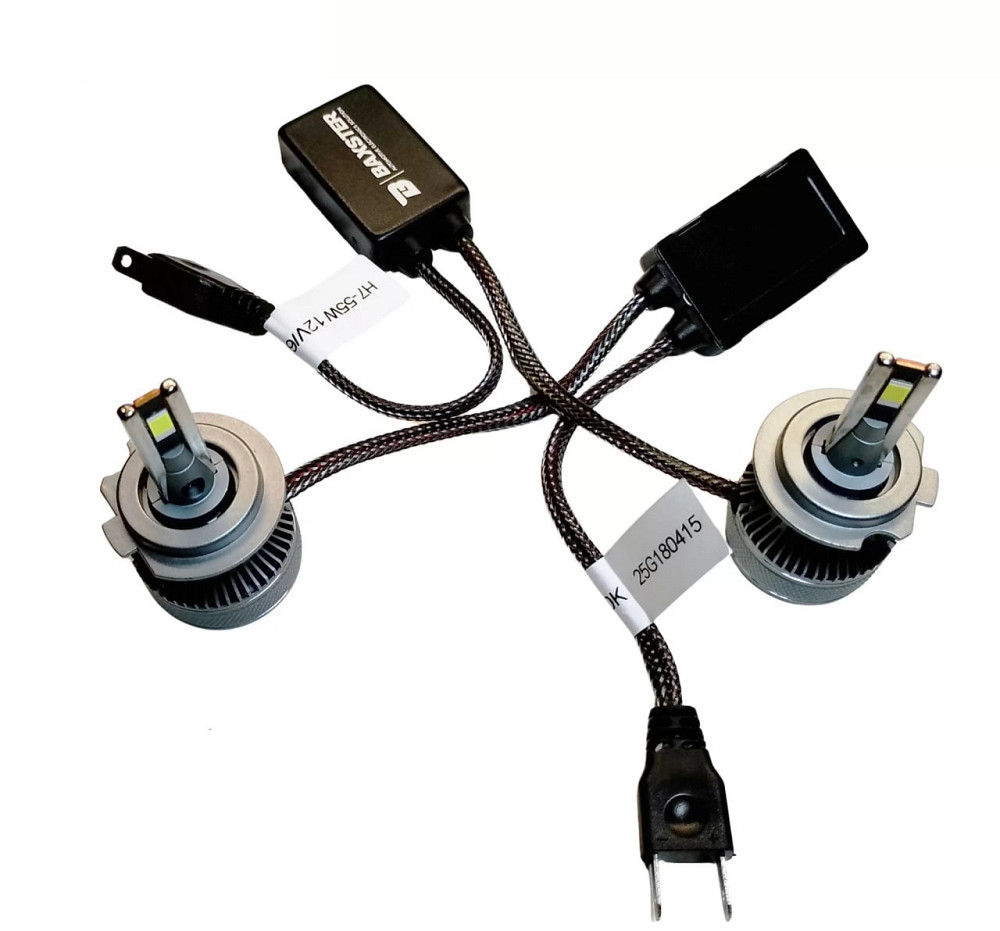 Комплект світлодіодних ламп BAXSTER PL Power Light H7 (PX26d) Canbus 6000K 12V Харків - фото 3