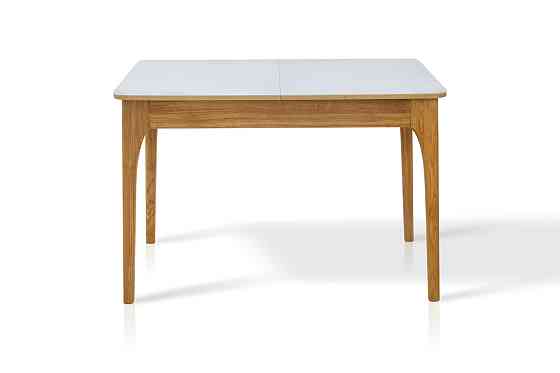 Стіл Фієста (110+350)*70, горіх/білий Київ